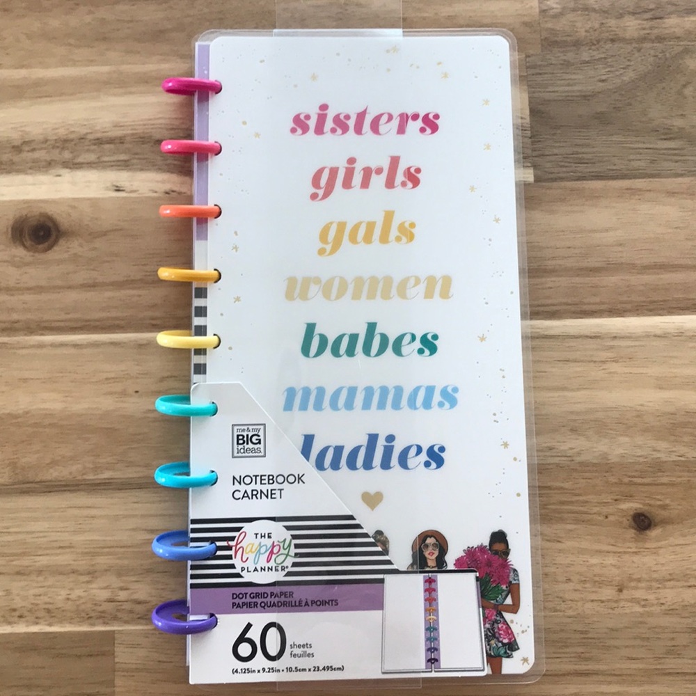 🆕 The Happy Planner dotted notebook - sisters gir